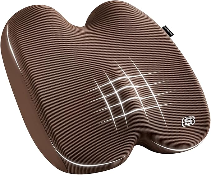 Skechers Seat Cushion, Ergonomic Memory Foam Cushion by Unknown