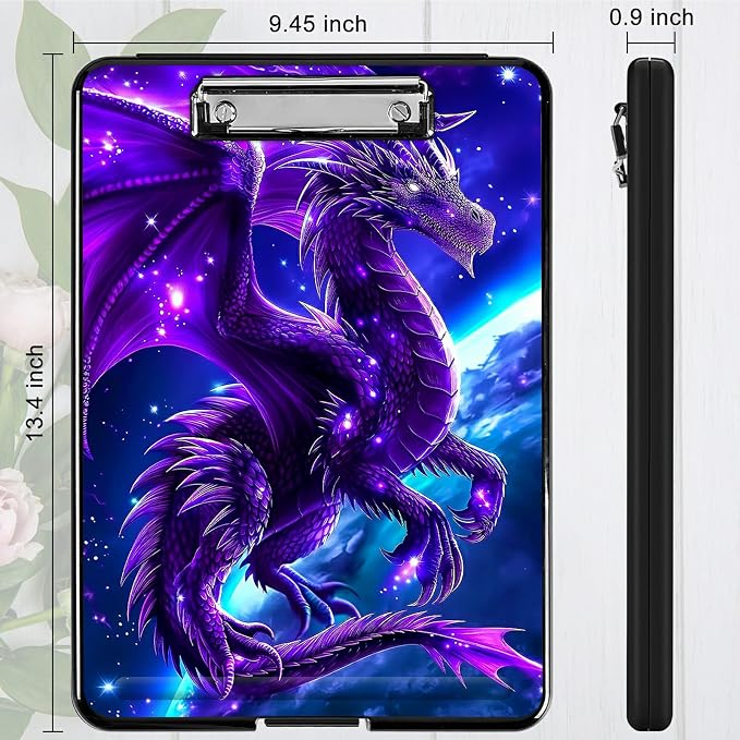 Purple Planet Dragon A4 Clipboard - Image 4
