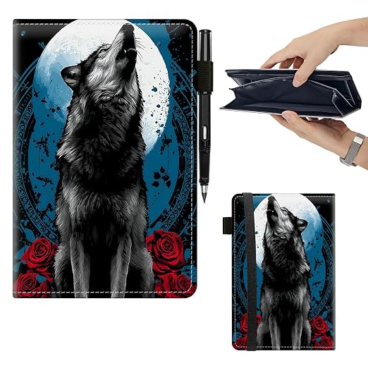 Full Moon Wolf Large Server Book by Unknown