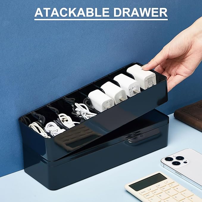 Tatuo 4 Pcs Cable Organizer Box - Image 4