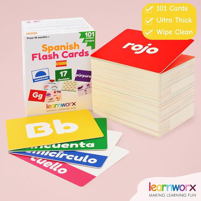 Spanish Flash Cards for Kids and Toddlers - Image 9