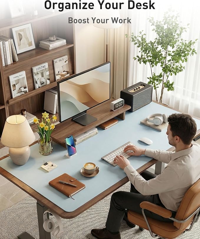 Aothia Faux Leather Desk Mat - Image 8