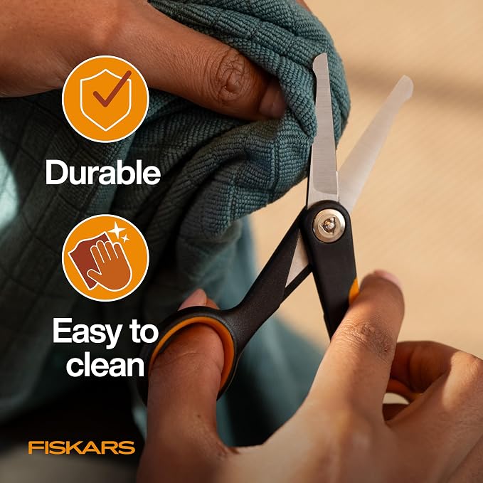 Fiskars Pet, Dog & Cat Grooming Scissors, Rounded Tips & SoftGrip Handle - Image 7