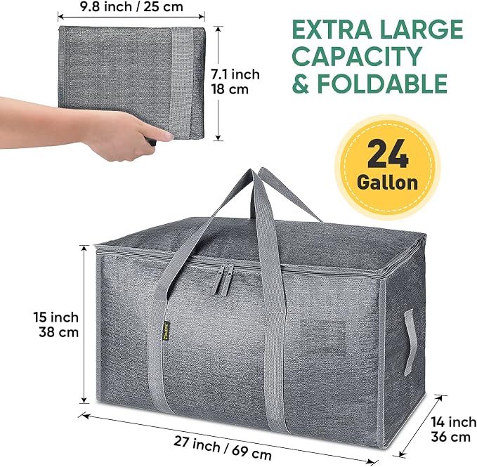 BALEINE 8-Pack Oversized Moving Bags - Image 2