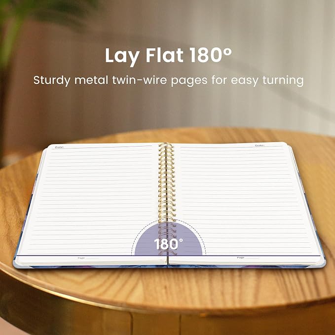 Taja Lined Spiral Notebook Journal - Image 4