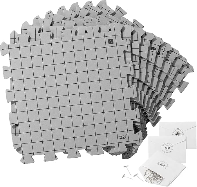 Mr. Pen- Blocking Mats for Knitting & Crochet Projects, Water & Heat Resistant by MrPen