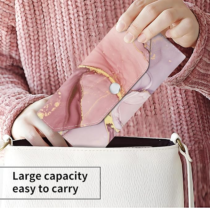 Cash Envelope Wallet Cute PU Leather Envelopes Bag - Image 2