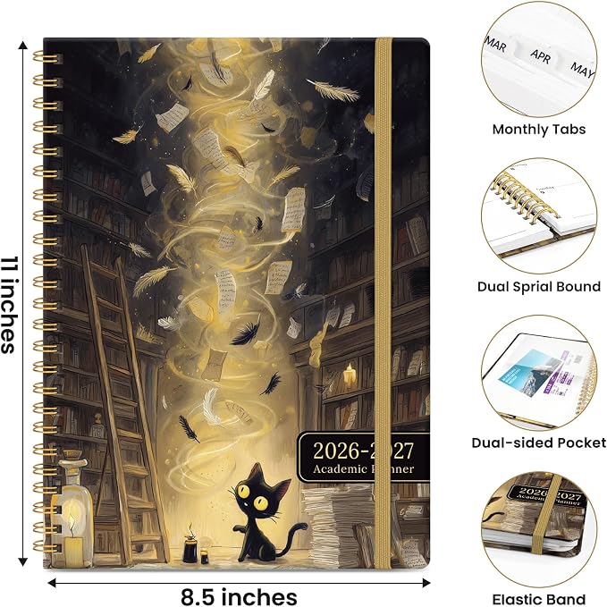 Planner 2026-2027, Monthly and Weekly Academic Planner July 2026 - Image 4