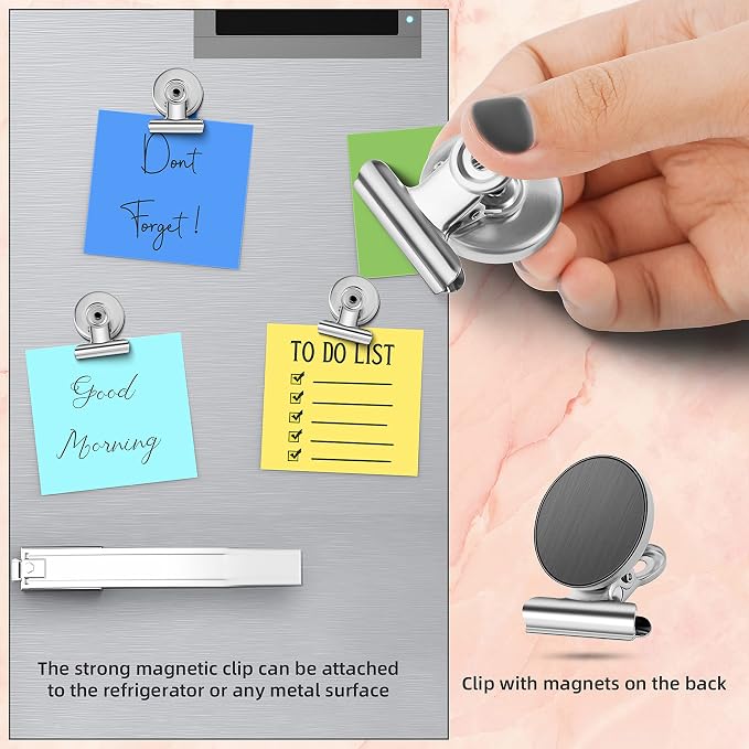 Grtard 6 Pack Magnetic Clips Heavy Duty, Magnet Clips - Image 3