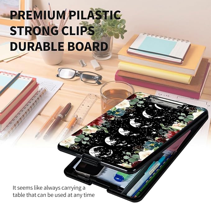 A4 Clipboards, Heavy Duty Waterproof Nursing Plastic Folder Clipboard - Image 6