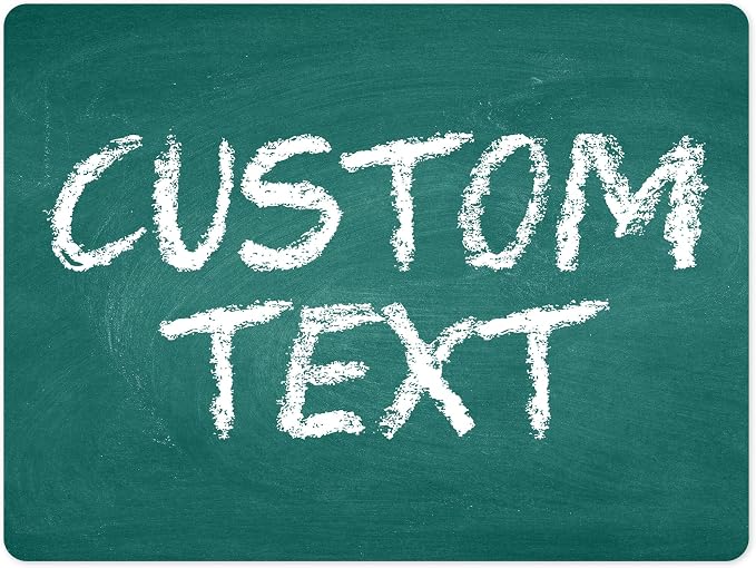 Custom Sign, Custom Street Sign, 11 Font Colors, 13 Font Styles, 4 Hole Options by MySignCenter