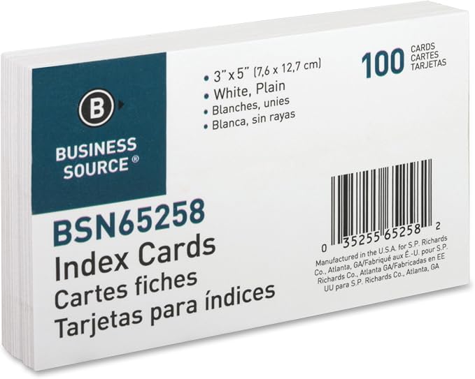 Business Source Index Cards - Image 6