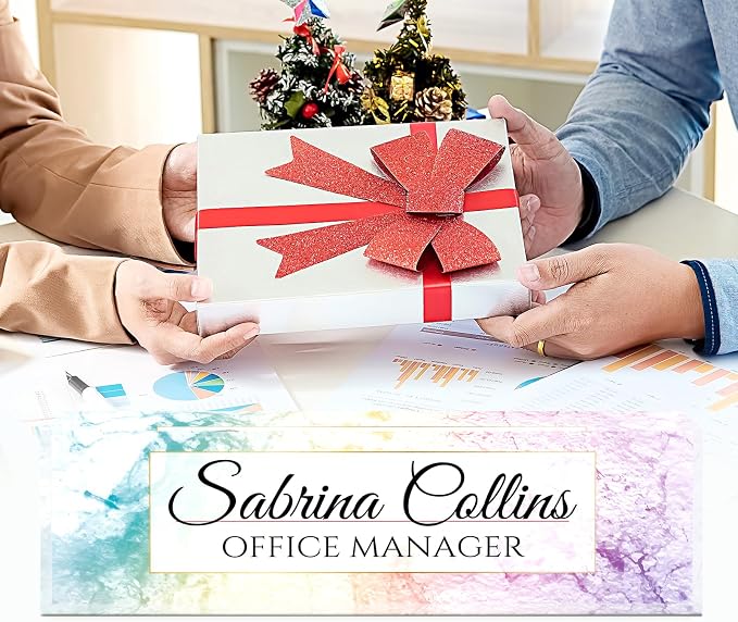 Name Plate for Desk, Desk Name Plate Personalized, Office Decor for Women Men - Image 6