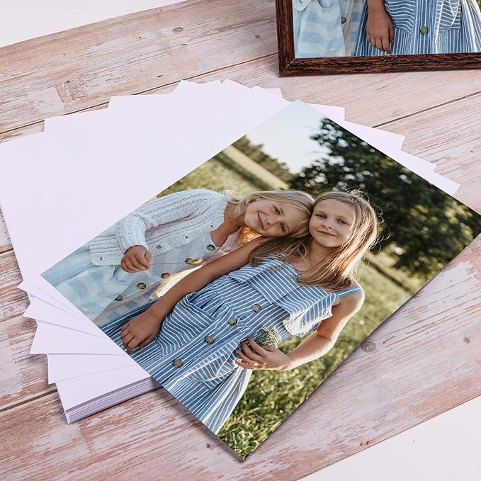 ZBEIVAN 5x7 Photo Paper, Glossy Photo Papers 200 Sheets, 5 x 7 Inkjet Printer Photo Paper for Dye Ink, 200 GSM-DeskLoop Office