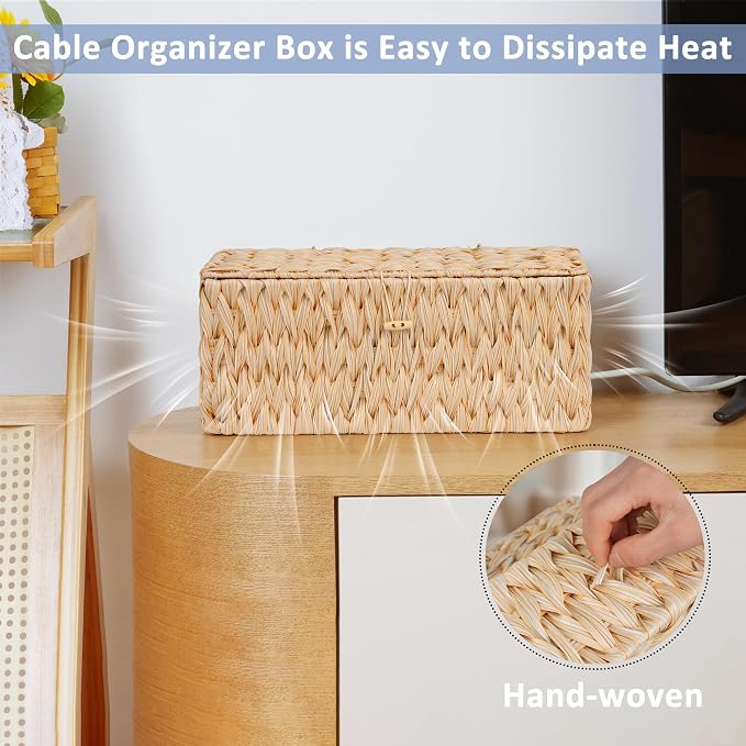 efluky 2 Pack Plastic Floor Cord Covers - Image 4