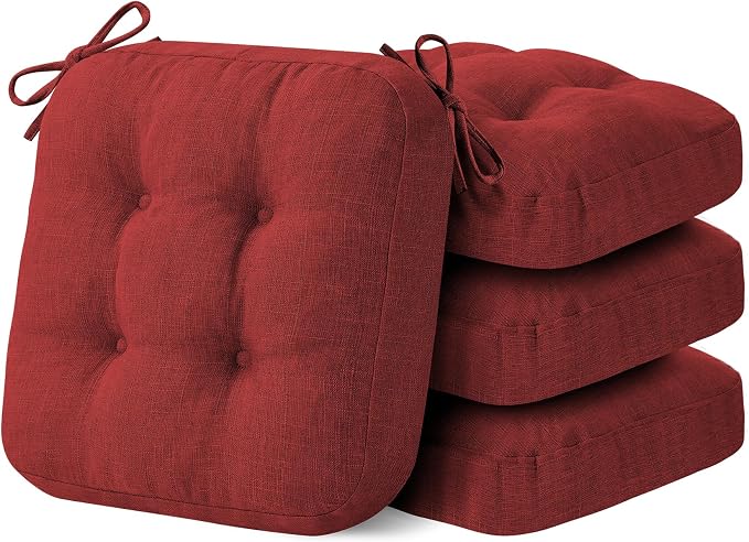 IASEAHK Chair Cushions for Dining Chairs, Dining Chair Cushions, Tufted Indoor by IASEAHK