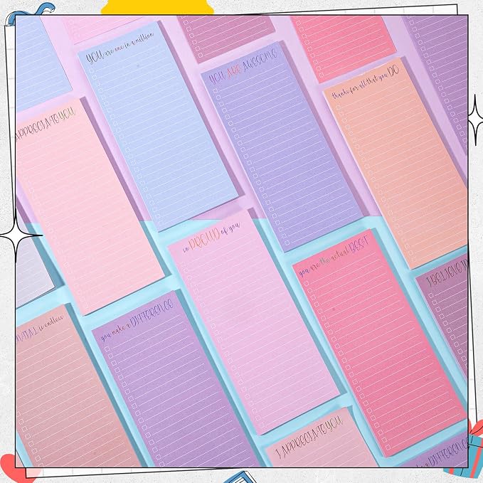 Censen 10 Pack 500 Sheets to Do List Notes Daily Checklist Notepad - Image 7