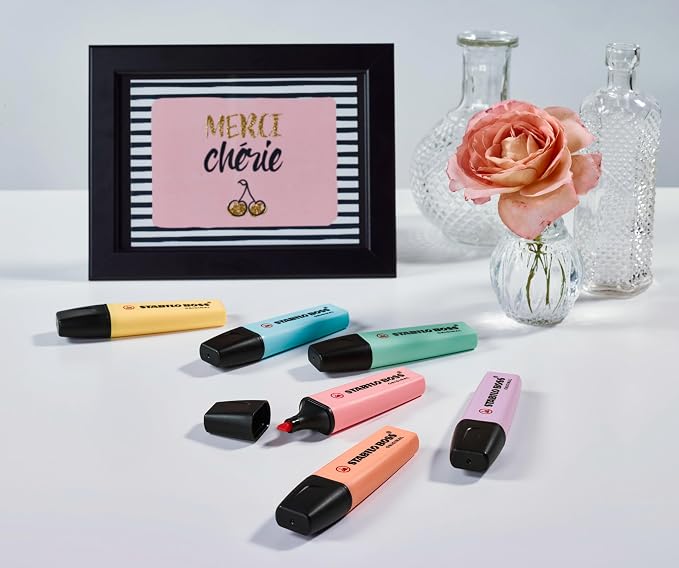 STABILO - BOSS ORIGINAL Pastel - Highlighter - Pack of 4 - Hint of Mint - Image 5