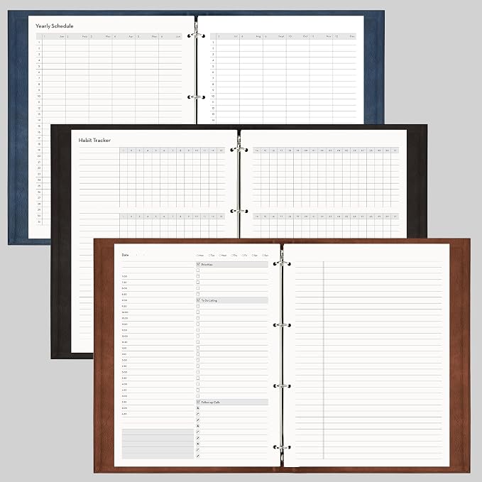 EMSHOI Undated Daily Planner 9.2" X 12", Large To Do List Notepad, 240 Refill - Image 7