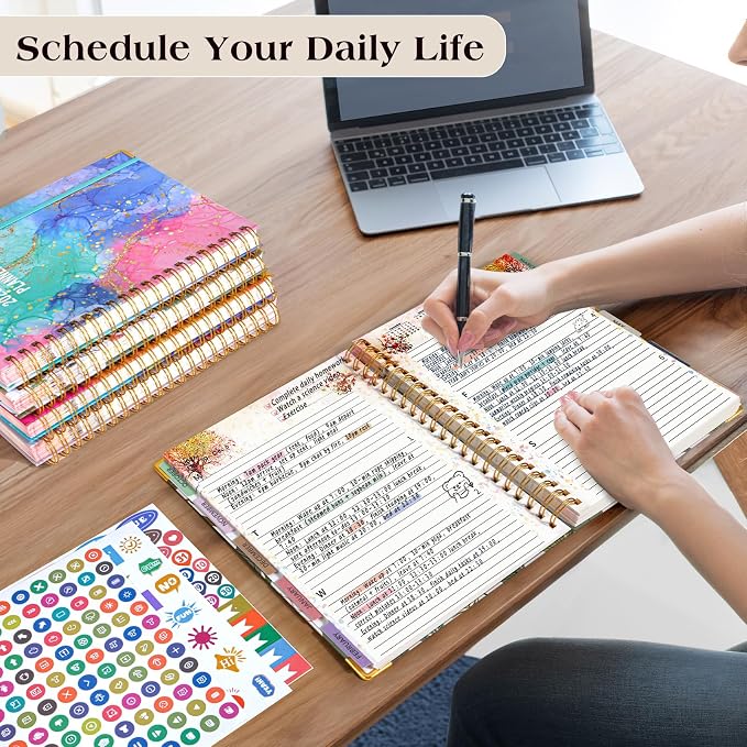 Academic Planner 2026-2027, 18 Months Weekly and Monthly Daily Planner from - Image 7