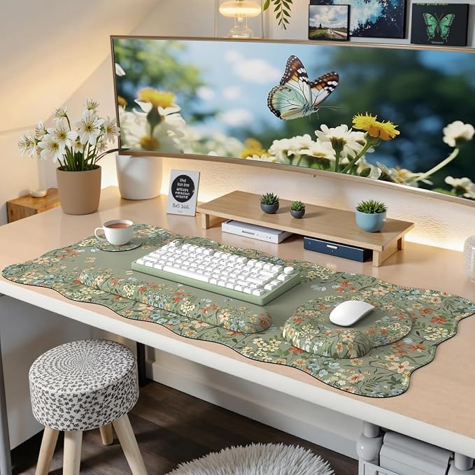 iCasso Desk Mat Set, Large Mouse Pad - Image 7