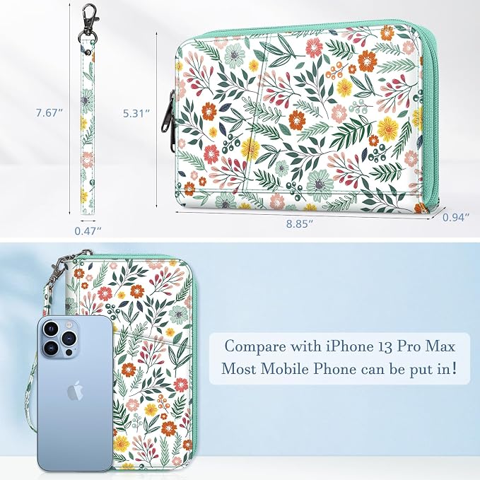 Fintie Family Passport Holder Wallet, RFID Blocking Travel Document Organizer - Image 4