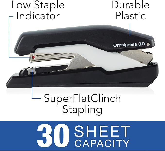 Swingline Stapler, Omnipress 30 Stapler, "Press Anywhere - Image 2