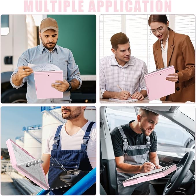 Hongri Clipboard with Storage, Heavy Duty with Dual Compartment, Smooth Writing - Image 6