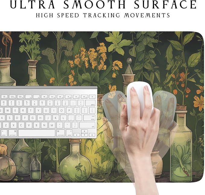 Green Enchanted Apothecary Desk Mat - Image 8