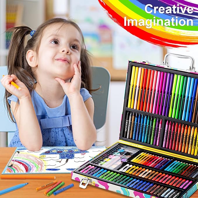 Art Supplies, 180 Pack Drawing Painting Set - Image 8