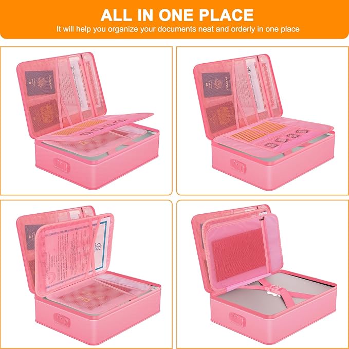 Noiposi 5200℉ Fireproof Document Box - Image 4