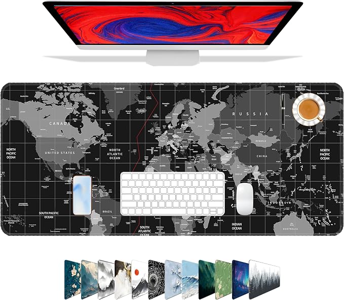 Galdas Mouse Pad for Gaming, XXL XL Large Mouse Mat Long Extended Mousepad Desk by Galdas