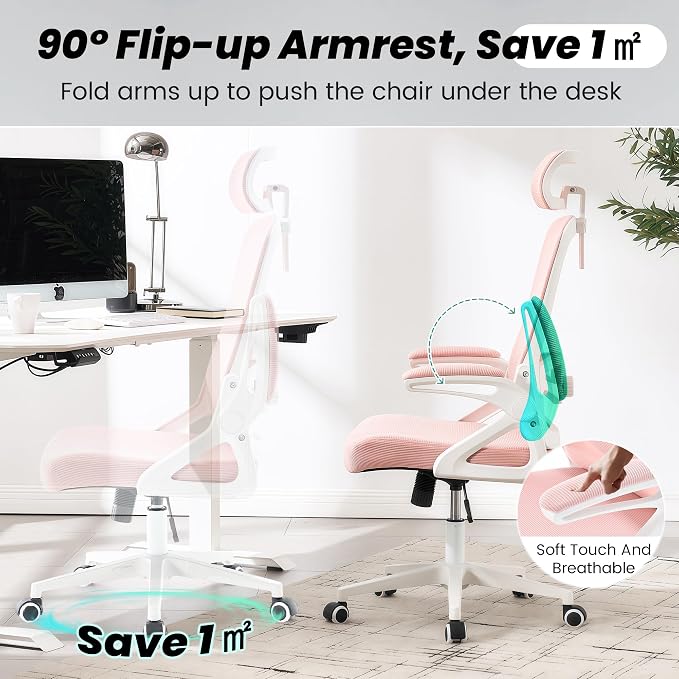 Fizzin Ergonomic Office Chair, 400 LBS Desk Chair - Image 8