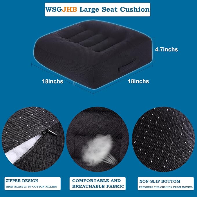 WSGJHB Office Chair Cushion Pillow Adult Seat Cushions - Image 7
