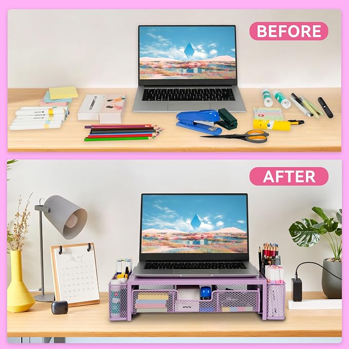 Qupui Computer Monitor Stand Riser - Image 3