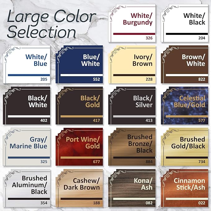 Engraved Name Plate, Personalized/Customized Plate - Image 2