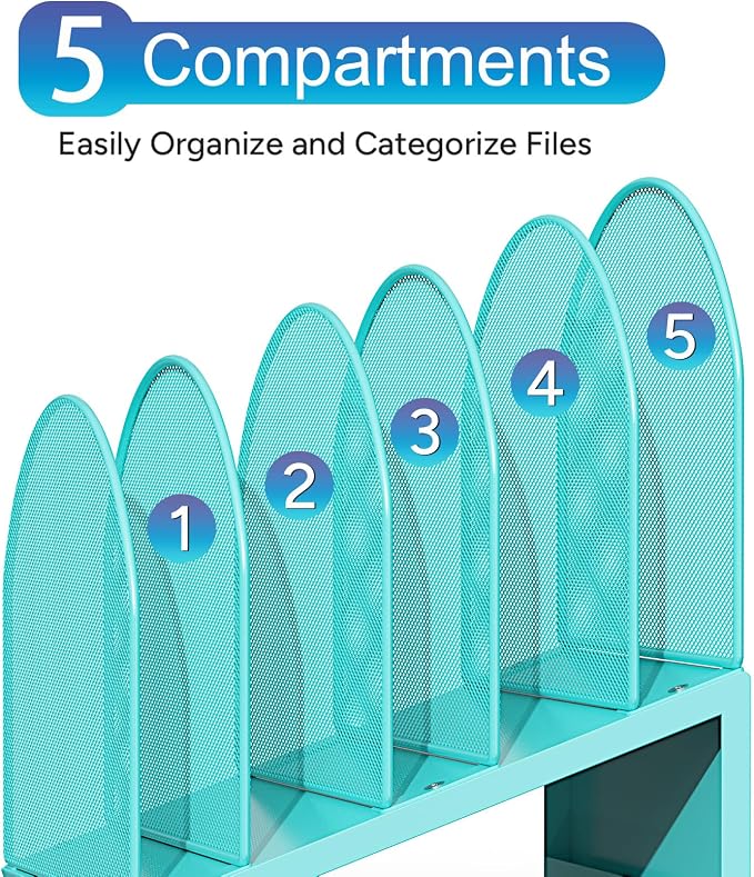 gianotter Desktop File Organizer, Desk Organizer - Image 6