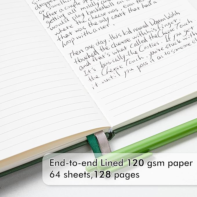 feela Journal Notebook Bulk for School, Hardcover Business Classic Ruled Lined Journals with Pen Holder for Work Office Journaling, with 5 Black Pens, 120 GSM, 5.1”x8.3”, 5 Pack, A5, Vintage Colors-DeskLoop Office