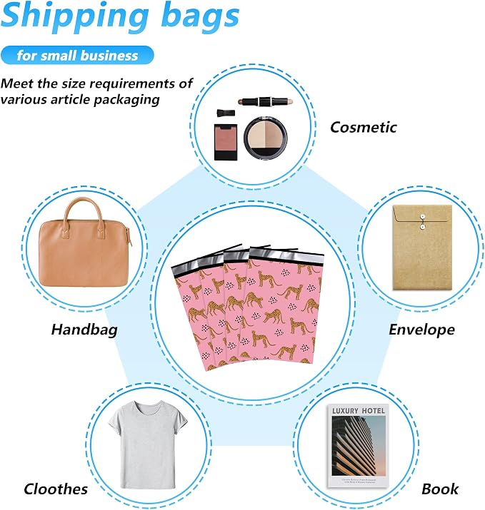 Poly Mailer - 12x15.5 Inch, 50 Waterproof, Tear-Resistant Shipping Bags - Image 7
