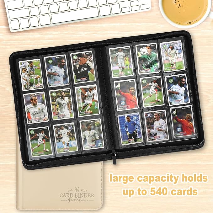 Trading Card Binder, Card Collection Binder Album Folder - Image 6