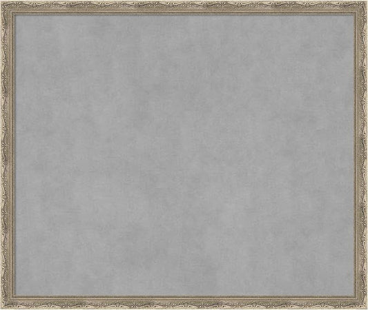 Amanti Art Silver Framed Magnetic Board 22x26 Medium Vision Board by AmantiArt
