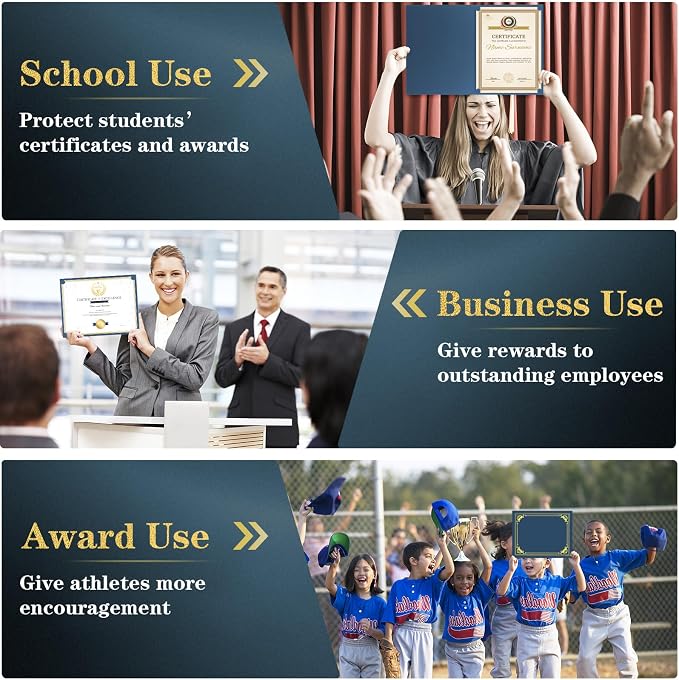 30 Packs Certificate Holders, Diploma Holders, Certificate Folders - Image 6