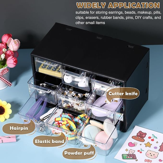 Amyhill 6 Pcs Mini Drawer Organizer Small Organizer - Image 5
