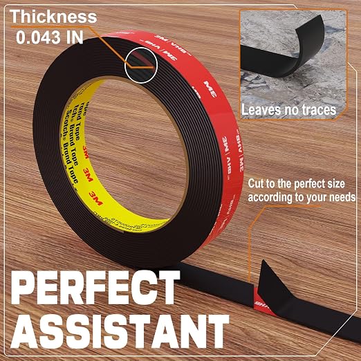 3M Double Sided Tape Heavy Duty 33FT, Double Sided mounting Tape - Image 2