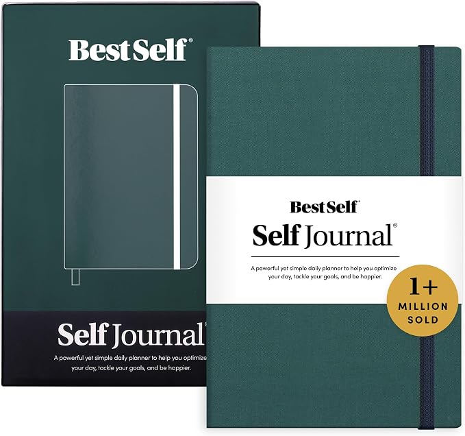 BestSelf 13-Week Self Journal & Goal Planner – Undated Daily ADHD-Friendly by BestSelfCo