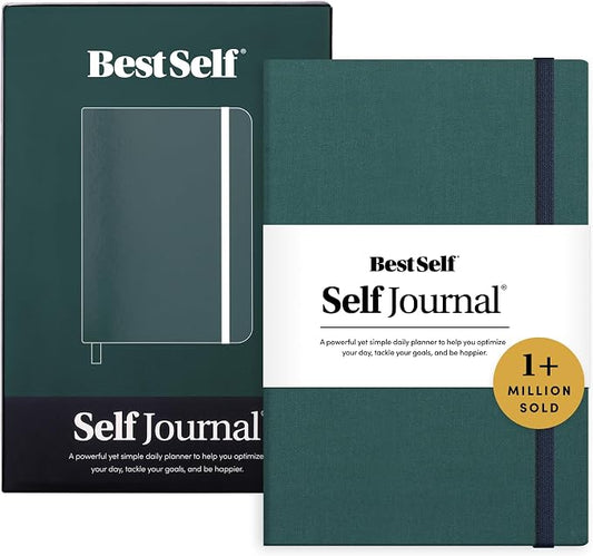 BestSelf 13-Week Self Journal & Goal Planner – Undated Daily ADHD-Friendly by BestSelfCo