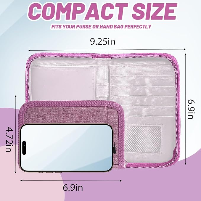 Passport Holder for Travel Essentials, RFID Blocking Protector Passport Wallets - Image 4