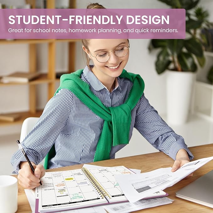Planner 2026-2027, 8.5" x 11" Weekly and Monthly Academic Year Planner Calendar - Image 6
