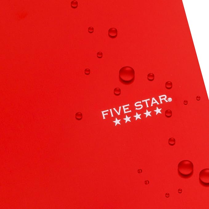 Five Star Spiral Notebook + Study App, 3 Subject, Wide Ruled Paper, 10-1/2" x 8" - Image 6
