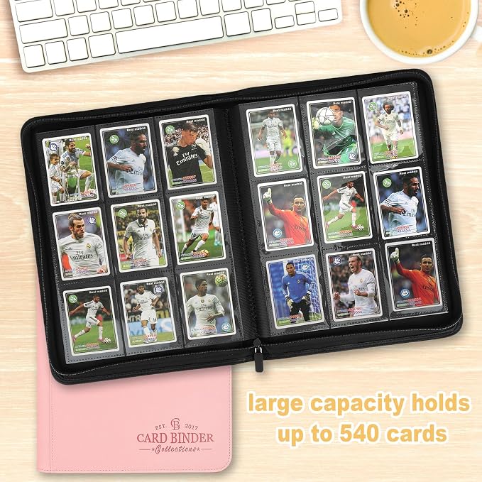 Trading Card Binder, Card Collection Binder Album Folder - Image 6